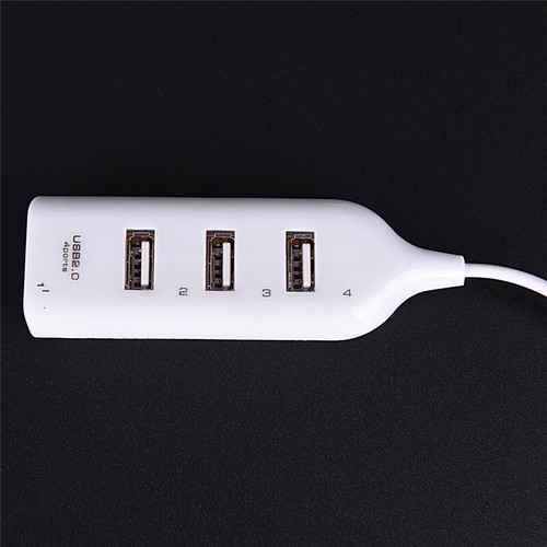 New Hot USB 2.0 High Speed 4 Port Splitter Hub Adapter For PC Computer Lapt; L.M - Picture 2 of 6