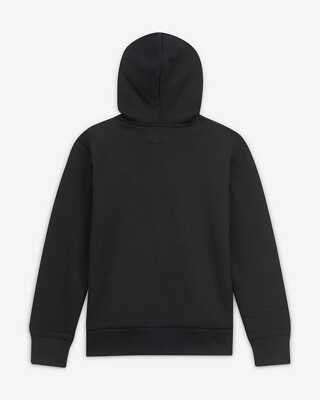 Nike Jordan Big Kids Boys Full Zip Hoodie Black Soft Comfy 957421