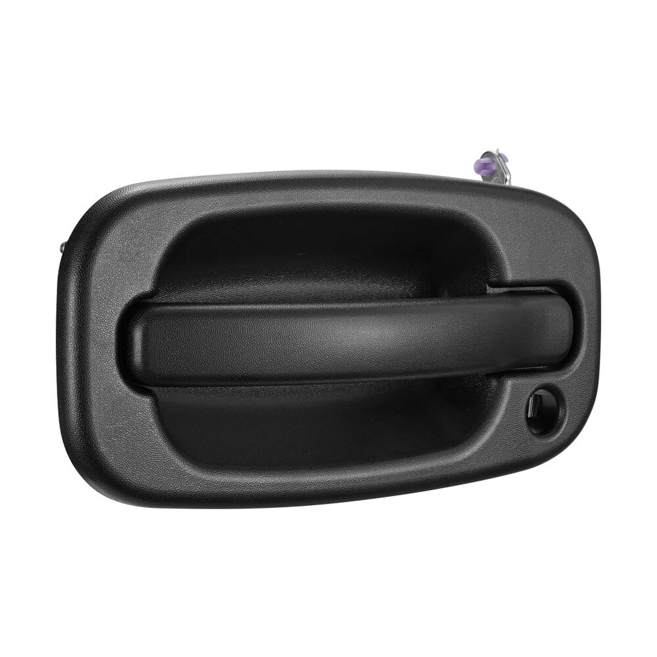 Manija de puerta exterior exterior negra lado del conductor delantero para Chevy Silverado GMC Foto 2 de 4