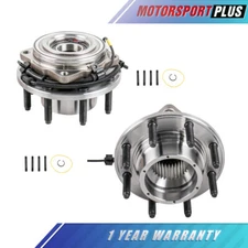 Pair Front Side Wheel Hub Bearing For 2005-2010 Ford F-250 F-350 Super Duty 4WD