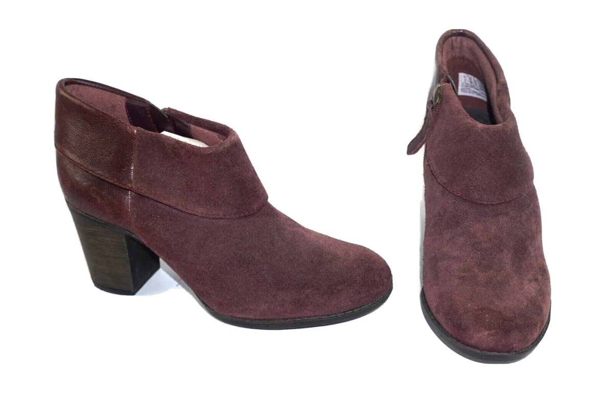 Clarks aubergine deals