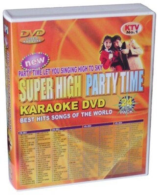 24 Karaoke DVD'S mit 746 Song's 