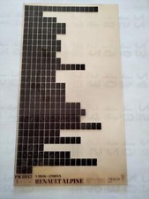 renault alpine a310 V6 Microfische