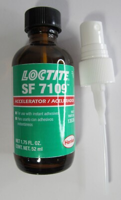 NEW LOCTITE SF 7109 ACCELERATOR FOR INSTANT ADHESIVES 1.75 oz BOTTLE 135336
