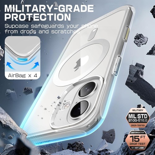 SUPCASE For iPhone 16 6.1" UBMag Compatible with MagSafe Slim Shockproof Case UK - Picture 26 of 34