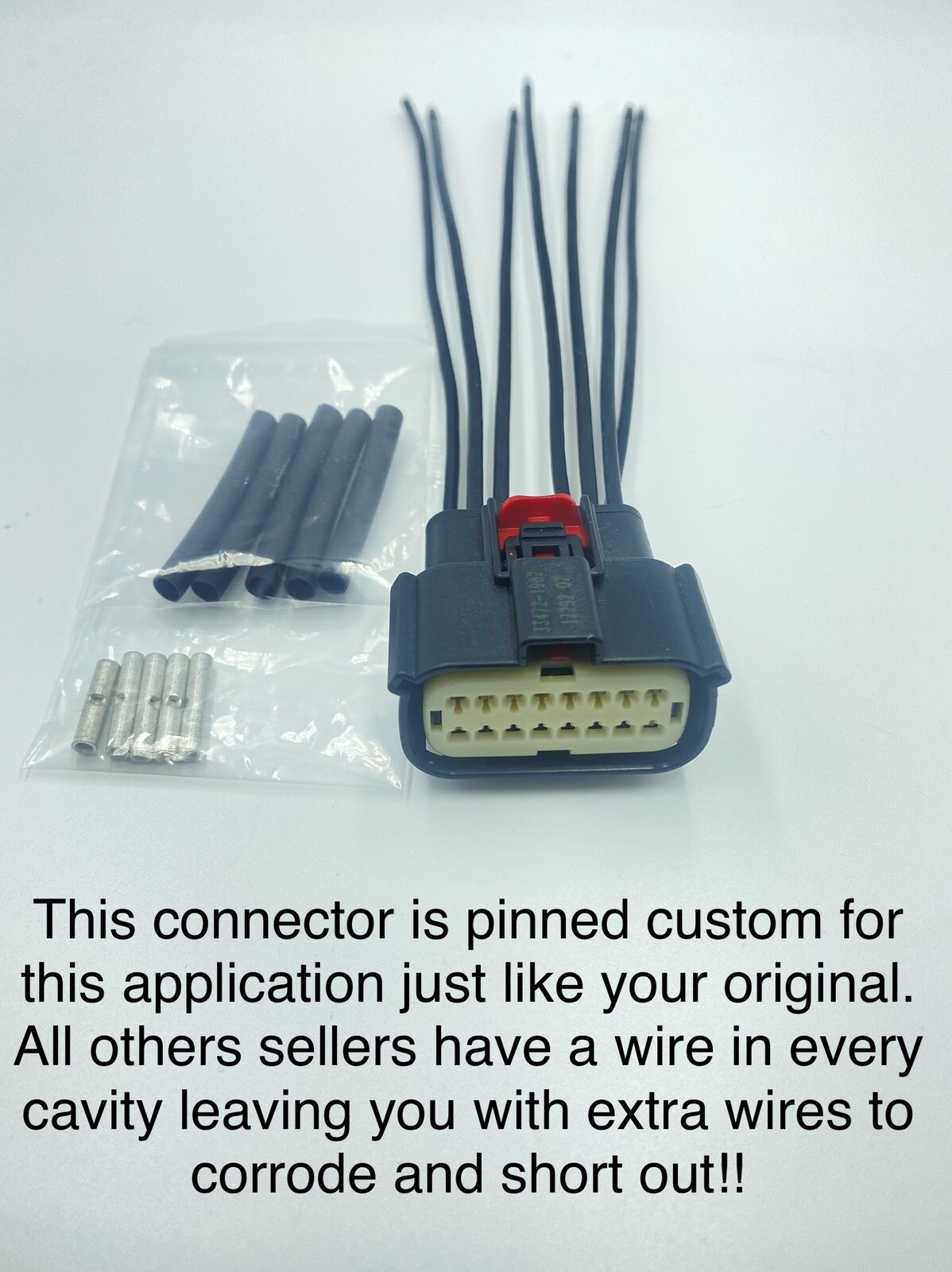 Harness Connector Plug For 2016 - 2019 Ford Explorer Headlight See Pic 2 ..7wire