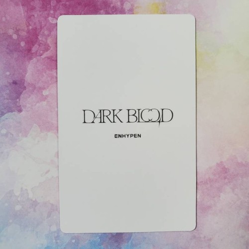 HEESEUNG ENHYPEN DARK BLOOD PhotoCard Mini Album Full Harf New ENGENE PC Weverse - Picture 18 of 60