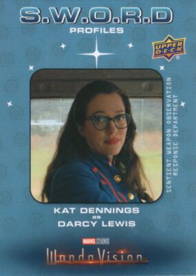 Upper Deck Marvel WandaVision S.W.O.R.D Profiles Karte SP-5 Darcy Lewis