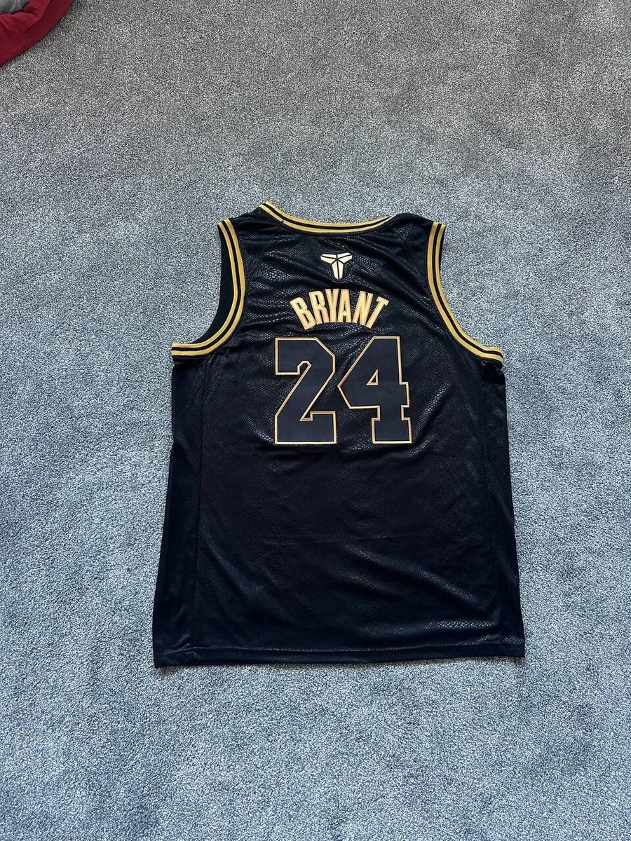Nike Kobe Bryant LA Lakers Black Mamba Edition Swingman #24 Jersey