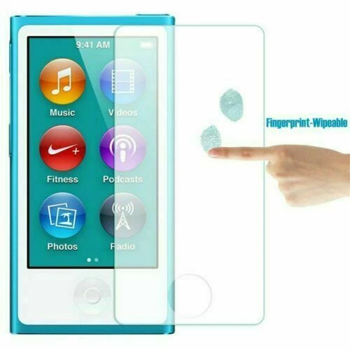 Clear Transparent Case + Glass Screen Protector for iPod Nano 7th & 8th Gen - Image 3 of 4
