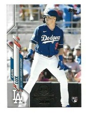 2020 TOPPS UPDATE SERIES GAVIN LUX  DODGERS RC. NATIONAL BASEBALL CARD DAY