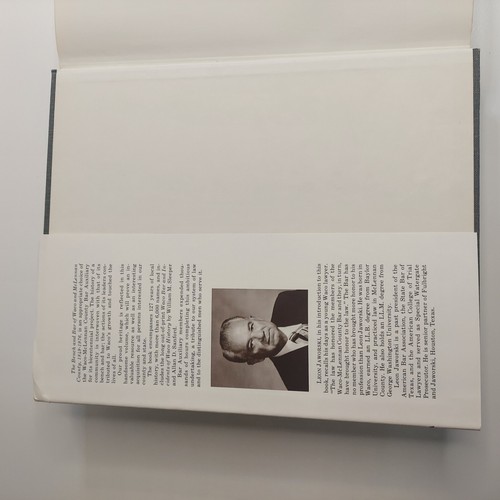 The Bench and Bar of Waco and McLennan County: 1819-1976 - 1st Edition - 1976 - Imagen 8 de 23