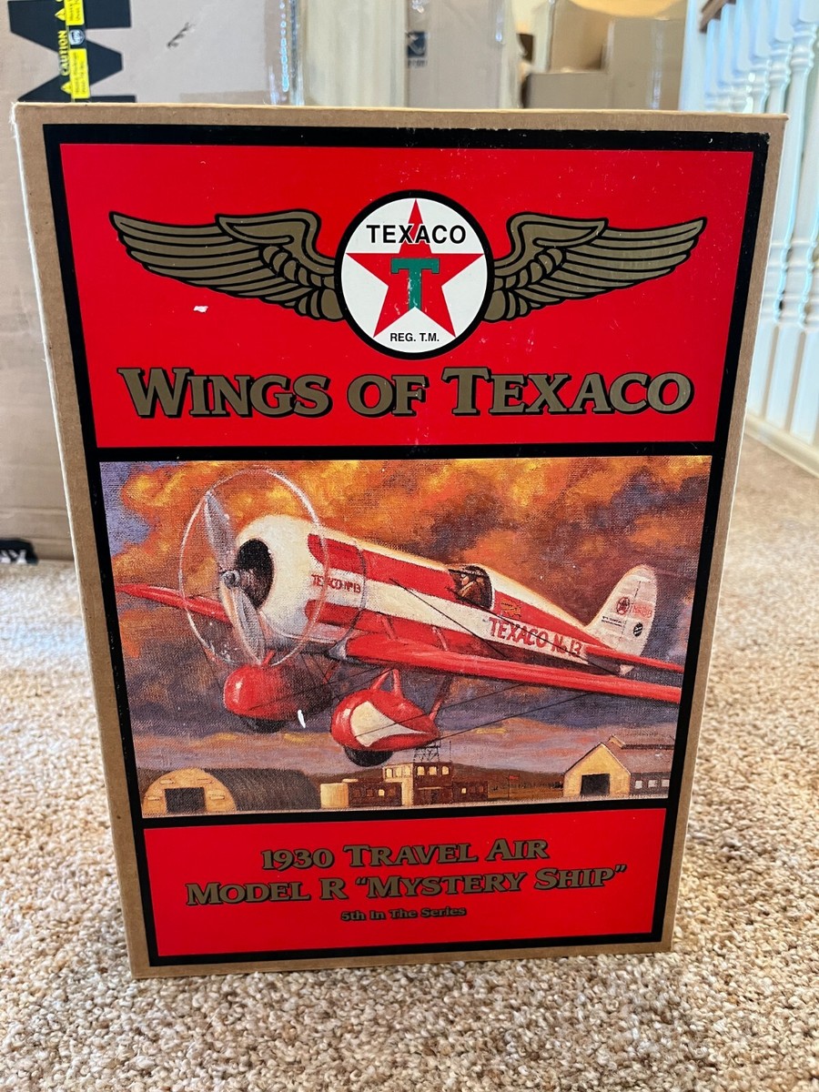 WINGS OF TEXACO 1930 Travel Air Model R Mystery Ship Die Cast
