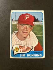 1965 Topps US Senator Jim Bunning 20 Vg (wrinkle Near Top) Philadelphia Phillies