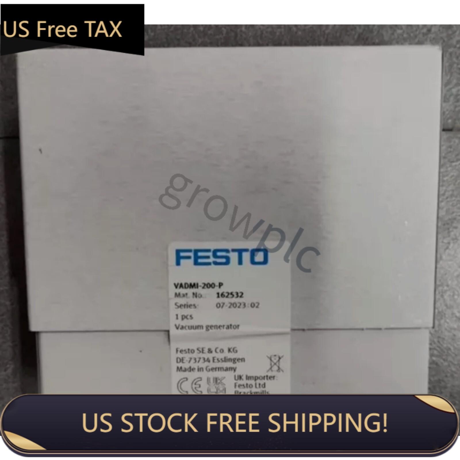 US FREE TAX NEW FESTO VADMI-200-P 162532 Vacuum Generator VADMI-200-P 162532