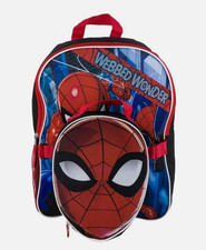 Marvel Spider-Man Backpack And Detachable Lunchbox - 15" - Webbed Wonder - Adjus