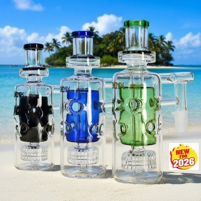 Phoenix Inline Swiss & Matrix Perc Ash Catcher 90° × 14mm          