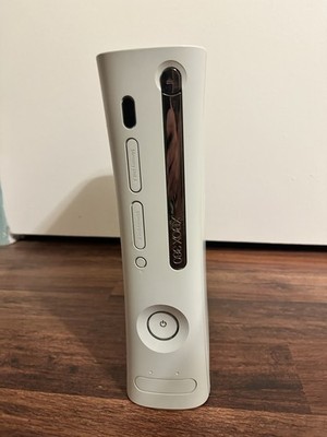 Microsoft Xbox 360 Fat White Console HDMI Hard Drive 150W Power Supply Tested