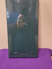 Thomas Ferguson Double Damask White Shamrock 6 sq Napkins 22x22  - NIB