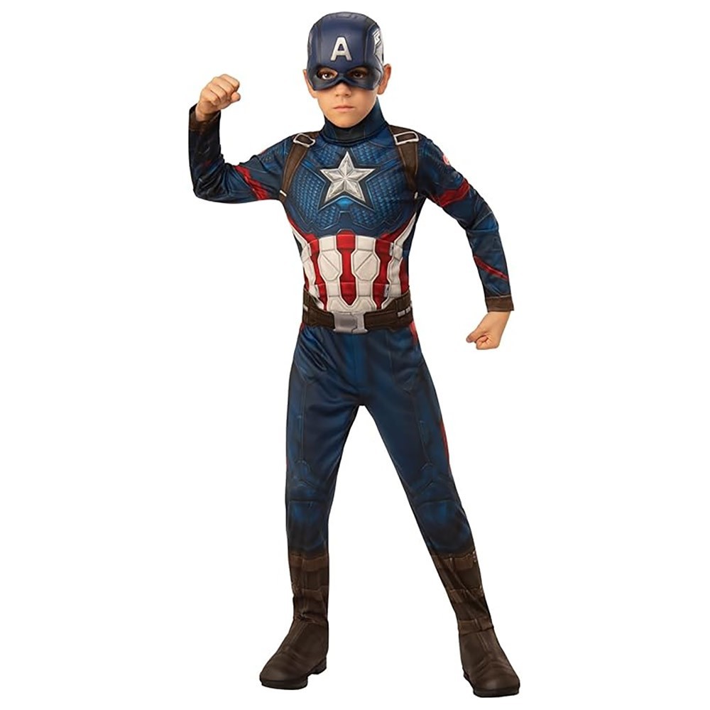 Marvel Avengers Endgame Capitán América Clásico Disfraz Infantil Niños