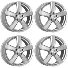 4 Dezent TU silver wheels 7.5Jx18 5x108 for Peugeot 3008 308 407 5008 508 Partne