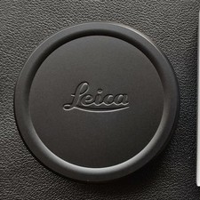 Leica Lens Cap Q E49 19673 Black Anodized Aluminium for Q Series