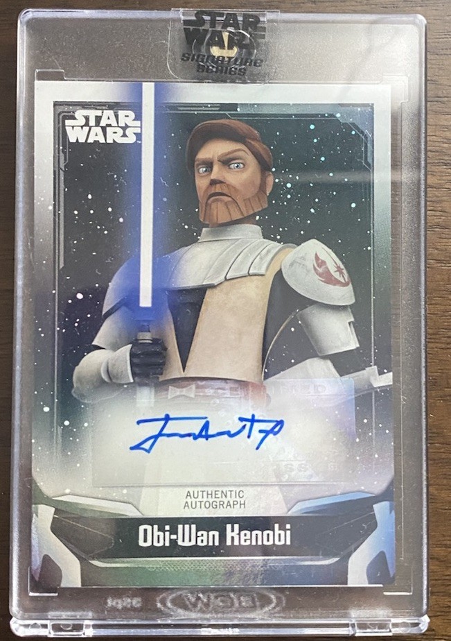 2021 Topps Star Wars Signature Series James Arnold Taylor Auto #A-JT