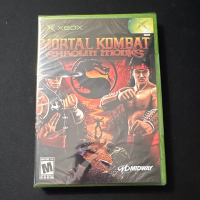 Factory Sealed! Midway Mortal Kombat: Shaolin Monks (Microsoft Xbox) M NTSC-U/C 