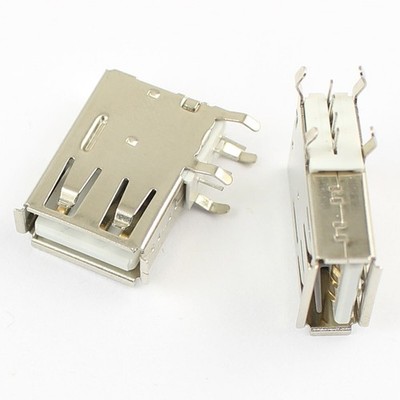 5Pcs USB 2.0 Type A 4 Pin Female Connector For Computer   #wd