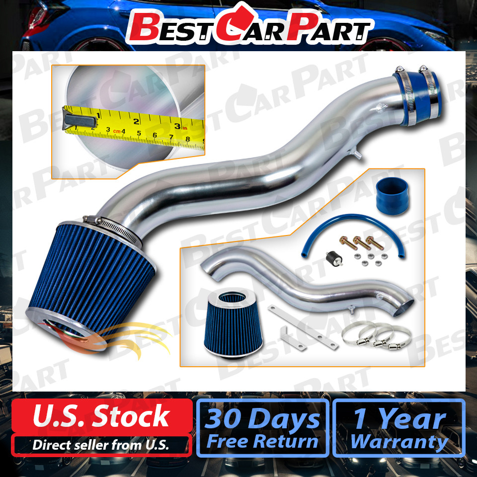 BCP BLUE 1990 1991 1992 1993 Integra 1.7L/1.8L Short Ram Air Intake Kit + Filter