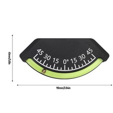 45 Deg Inclinometer Accurate Measurement Impact Proof Easy Install For Off Road