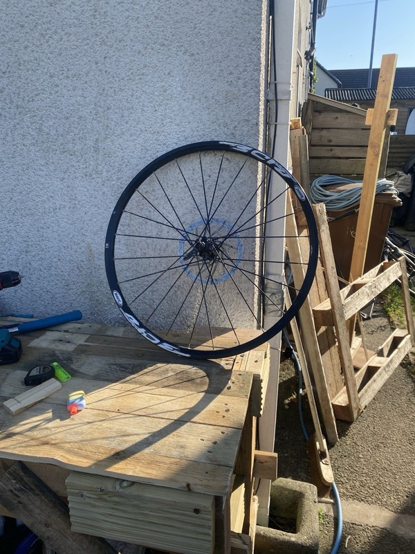Mavic Crossride 29in Front MTB Wheel Disc Brake QR Presta Black