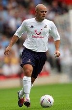 Stephen Carr of Tottenham Hotspur in the match between Nottingham - Old Photo