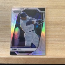 2025 Panini Prizm Sammy Sosa Silver Prizm Parallel #134 Chicago Cubs A-14