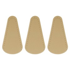 3Pcs Scissor Sheath, 2.9"x1.5" PU Leather Scissor Cover Protector, Yellow