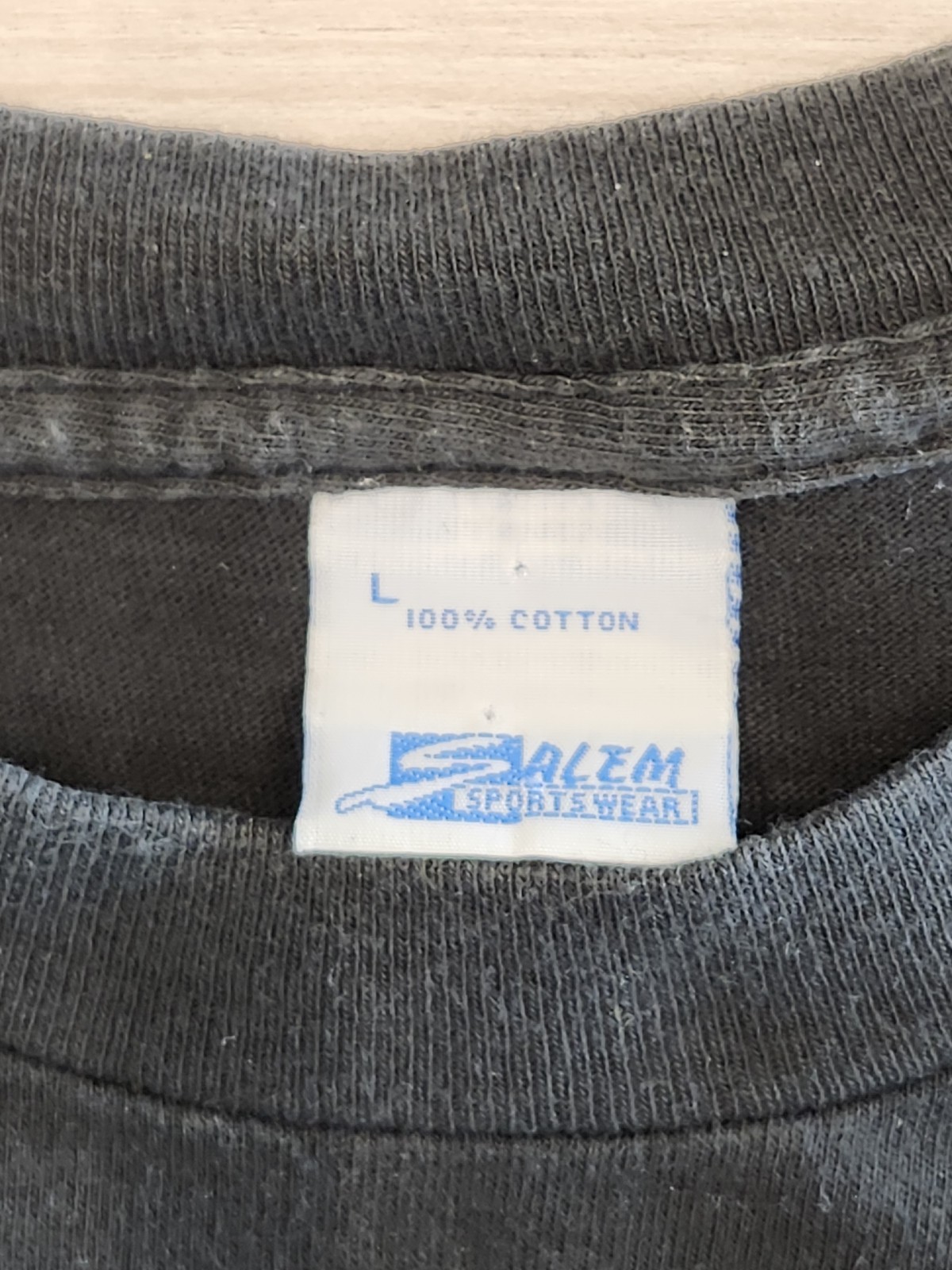 Vintage 90s Chicago Bulls Michael Jordan T-Shirt SALEM SPORTSWEAR Size Large thumbnail 5