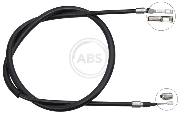 Left Rear A.B.S. K13257 Cable Pull, parking brake for AUDI