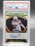 BRIAN THOMAS JR 2024 PRIZM DRAFT ROOKIE FOTL GOLD SHIMMER AUTO /15 PSA 10 Q4444