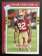 John Taylor 2004 Topps Fan Favorites Football San Francisco 49ers #49