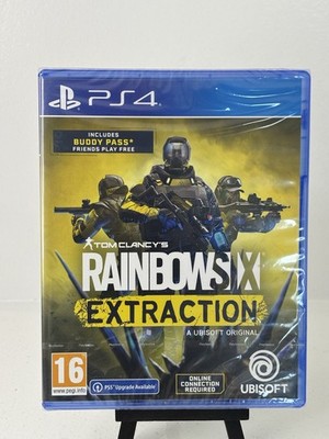 PS4 Tom Clancy's: Rainbow Six Extraction Brand New Factory Sealed Video Game 