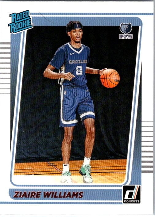 2021-22 Donruss #248 Ziaire Williams