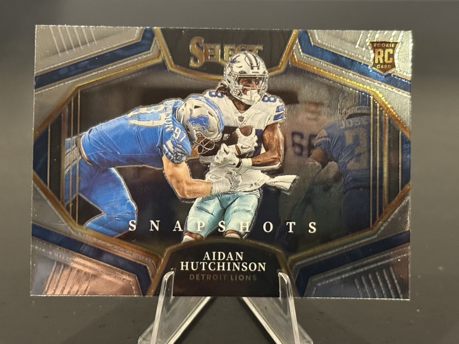 2022 Panini Select Snapshots Aidan Hutchinson #SS-24 Rookie RC