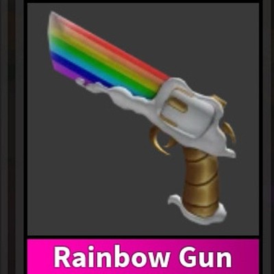Selling My Rainbow Set From Mm2! + Free Common Knife If U Buy!