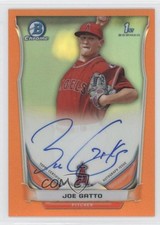 2014 Bowman Draft Chrome Pick Orange Refractor 1/25 Joe Gatto #BCA-JGA Auto w6z