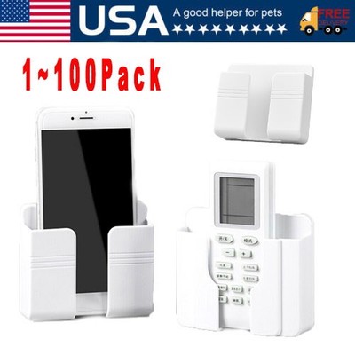 Holder Wall Mounted Mobile Phone Charging Organizer Storage Box Stand Rack Lot