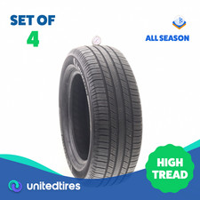 Set Of 4 Used 24560r18 Michelin Defender 2 105h - 8.532 Set Of 4 Used 24560r18 Michelin Defender 2 105h - 8.532