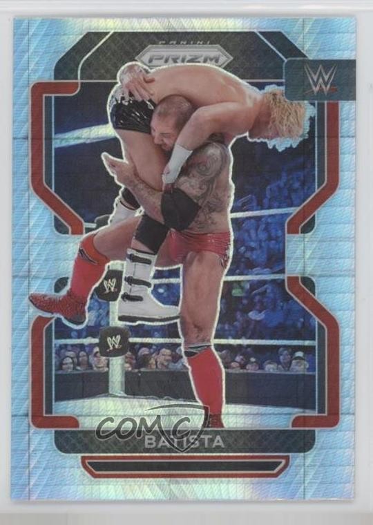 2022 Panini Prizm WWE Hyper Prizm Batista #196 fm0