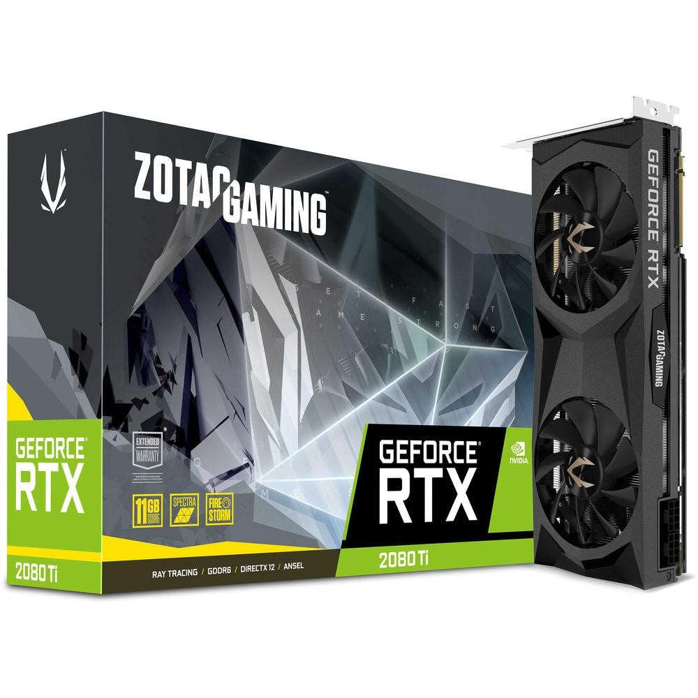 ZOTAC GAMING GeForce RTX 2080 Ti Twin Fan 11GB Graphics Card