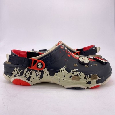 Size 10 Men s Crocs x Friday the 13th  'Jason Vorhees' 