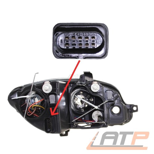 2x SCHEINWERFER H7/H1 LINKS + RECHTS FÜR SEAT ALTEA 5P BJ 04-09 LEON 1P BJ 05-09 - Bild 3 von 5